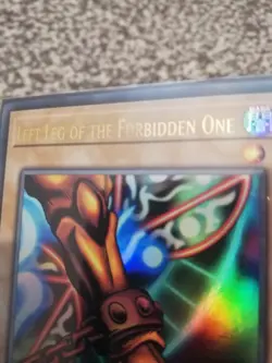 Yu-Gi-Oh Left Leg of the Forbidden One / Ultra Rare 25th Anniversary - LOB-EN121 - Image 3