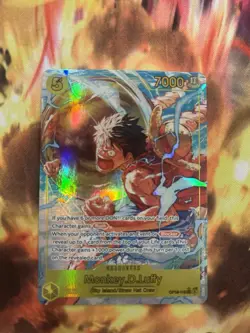 Monkey D. Luffy (Alt Art) OP15-119 SEC Adventure on KAMI's Island ENGLISH OP15 - Image 1