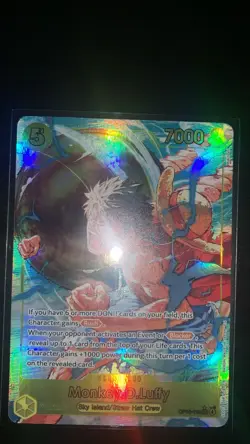 Monkey D. Luffy (Alt Art) OP15-119 SEC Adventure on KAMI's Island ENGLISH OP15 - Image 2