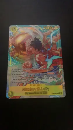 Monkey D. Luffy (Alt Art) OP15-119 SEC Adventure on KAMI's Island ENGLISH OP15 - Image 5