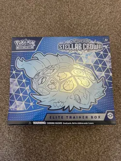Pokemon Card TCG Stellar Crown Elite Trainer Box ETB - Brand New & Sealed - Image 1