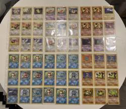 Lot of 88 Vintage Pokemon Cards - Base, Neo, Jungle, Fossil - Pikachu Charmander - Image 1