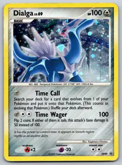 Dialga DP49 - Diamond and Pearl Promos HP Pokemon Card TCG - Image 1
