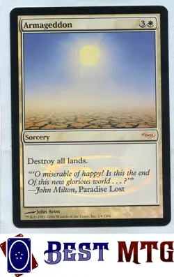 Magic The Gathering MTG Armageddon 1 Foil #A Judge Gift Cards 2004 - Image 1