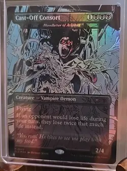 Cast-Off Consort - Bloodletter of Aclazotz Secret Lair Drop MTG Foil Near Mint - Image 3