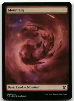 Mountain #253 (Foil) (NM) Theros Beyond Death THB Magic MTG - Image 1