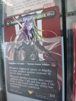 MTG Sephiroth, Fabled SOLDIER (Borderless Foil) Final Fantasy 0382 NM - Image 2