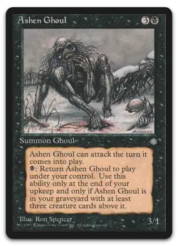 Ashen Ghoul (NM) Ice Age ICE Magic MTG - Image 1
