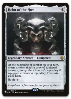 Helm of the Host #217/269 (NM) List Reprints LIST LIST Magic MTG - Image 1