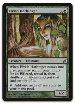 Elvish Harbinger #207 (NM) Lorwyn LRW Magic MTG - Image 1