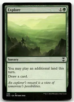 Explore #289 (NM) Streets New Capenna NCC Magic MTG - Image 1