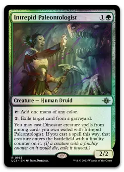 Intrepid Paleontologist #193 (Foil) (NM) Lost Caverns of Ixalan LCI Magic MTG - Image 1