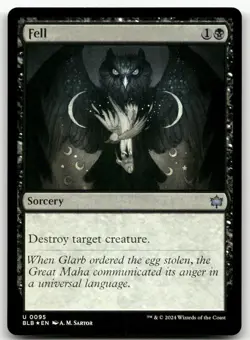 Fell #95 (Foil) (NM) Bloomburrow BLB Magic MTG - Image 1