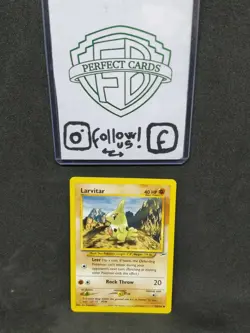 POKEMON NEO DESTINY UNLIMITED LARVITAR COMUNE 70/105 NM ENG - Image 1