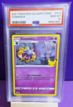 2021 POKEMON CELEBRATIONS COSMOEM #014 GEM MINT PSA 10 - Image 1
