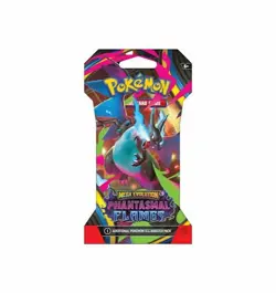 30x Pokemon TCG Phantasmal Flames Sleeved Booster Pack Sleeved Blister Sealed - Image 2