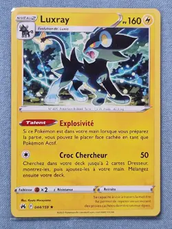 Pokemon 44/159 Luxray Rare EB12.5 Epee et Bouclier 12.5 Zenith Supreme VF Franca - Image 1