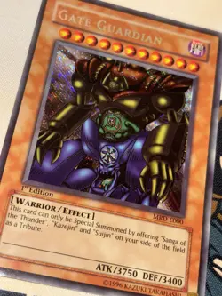 Yu-Gi-Oh Gate Guardian Set Metal Raiders MRD-E000 E025 E026 E027 1st Edition - Image 5