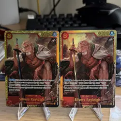 Rayleigh op08-118 Foil & Regular Cards Lot of 3 - Image 1