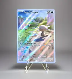 Paldean Wooper 102/094 Illustration Rare Phantasmal Flames NM Pokemon Card - Image 1