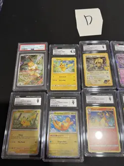 10 PSA CGC Graded Pokemon Lot 151 Mewtwo Umbreon Charizard Etb Mcdonalds Pikachu - Image 2