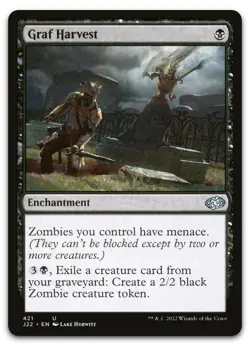 Graf Harvest #421 (NM) Jumpstart 2022 J22 Magic MTG - Image 1