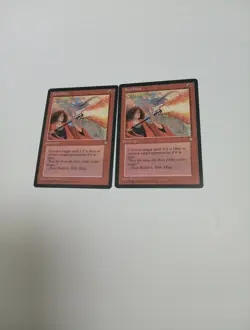 MTG Pyroblast Ice Age X2 magic the gathering - Image 1