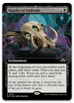 Ripples of Undeath (Extended Art) #455 (NM) Modern Horizons 3 MH3 Magic MTG - Image 1