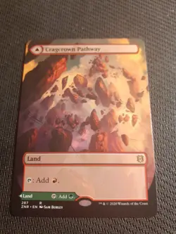 MtG: Cragcrown Pathway Timbercrown Pathway - Zendikar Rising - Alt - NF - NM - Image 1