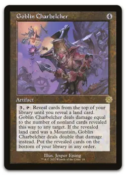 Goblin Charbelcher #18 (NM) Brothers' War BRR Magic MTG - Image 1