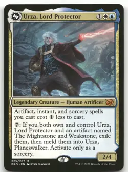 Urza, Lord Protector #225 (NM) Brothers' War BRO Magic MTG - Image 1
