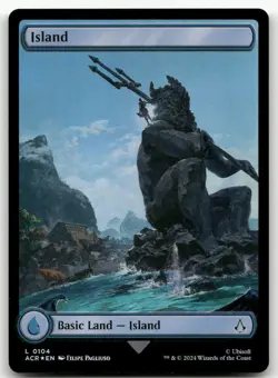 Island (0104) #104 (Foil) (NM) Assassin's Creed ACR Magic MTG - Image 1