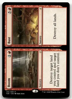 Boom // Bust #156 (NM) Time Spiral Remastered TSR Magic MTG - Image 1