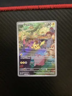 Pikachu Illustration Rare 173/165 Holo Scarlet & Violet - 151 Pokemon TCG NM - Image 1