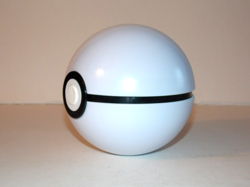Pokemon Collectible Premier Ball ERRORU Tin EMPTY Pokemon Poke Ball White Black - Image 2