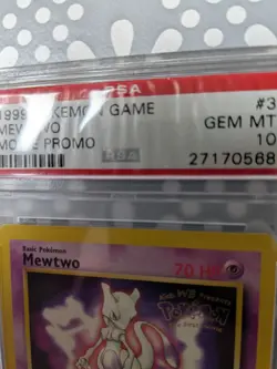 1999 Pokemon Mewtwo Movie Promo – PSA 10 Gem Mint – WotC - Image 4