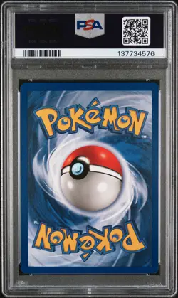 1999 POKEMON GAME #13 POLIWRATH-HOLO PSA 8 - Image 2