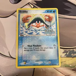 Krabby - EX Crystal Guardians Reverse Holo Stamped #54/100 - Pokemon 2006 - Image 3