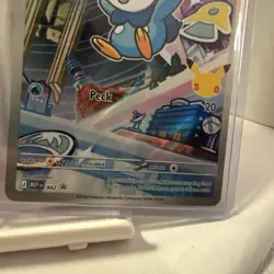 Pokemon First Partner Illustrations Piplup #42 30th anniversary stamp - Image 5