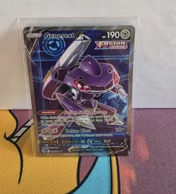 Pokemon TCG | Genesect V Full Art 254/264 Sword & Shield Fusion Strike | NM/Mint - Image 1