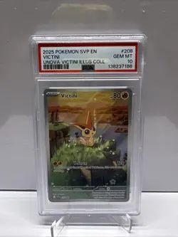 Pokemon Victini 208 SVP Promo Holo PSA 10 - Image 1