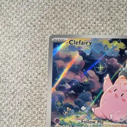 Pokemon TCG Lillie's Clefairy Full Art Holo 094 /088 Perfect Order - Image 2