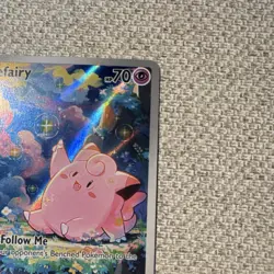 Pokemon TCG Lillie's Clefairy Full Art Holo 094 /088 Perfect Order - Image 3