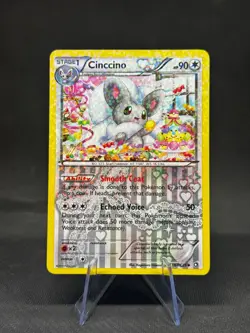 Pokemon TCG - Cinccino - RC19/RC25 Legendary Treasures: Radiant Collection - LP+ - Image 1