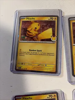 Pikachu 051/162 Pokemon Day 2026 - Anniversary Stamped NM - Image 5