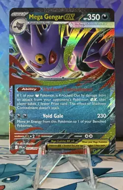 2025 Pokemon TCG Mega Gengar EX 056/094 Ultra Rare NM Fresh Pull Fast Ship - Image 1