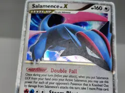 Pokemon Salamence LV. X 98/99 Arceus Ultra Rare Holo HP / DMG sc - Image 3