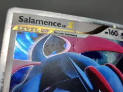 Pokemon Salamence LV. X 98/99 Arceus Ultra Rare Holo HP / DMG sc - Image 5