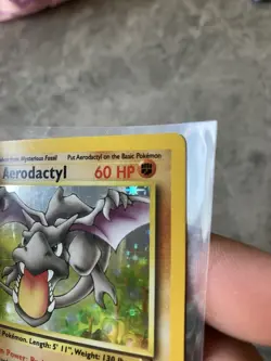 Pokemon TCG Aerodactyl Fossil 1st Edition Holo Rare WOTC LP Condition - Image 4