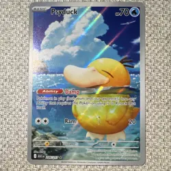 Pokemon TCG Psyduck Full Art Holo ASC EN 226/217 Rare Water Basic 2026 - Image 1